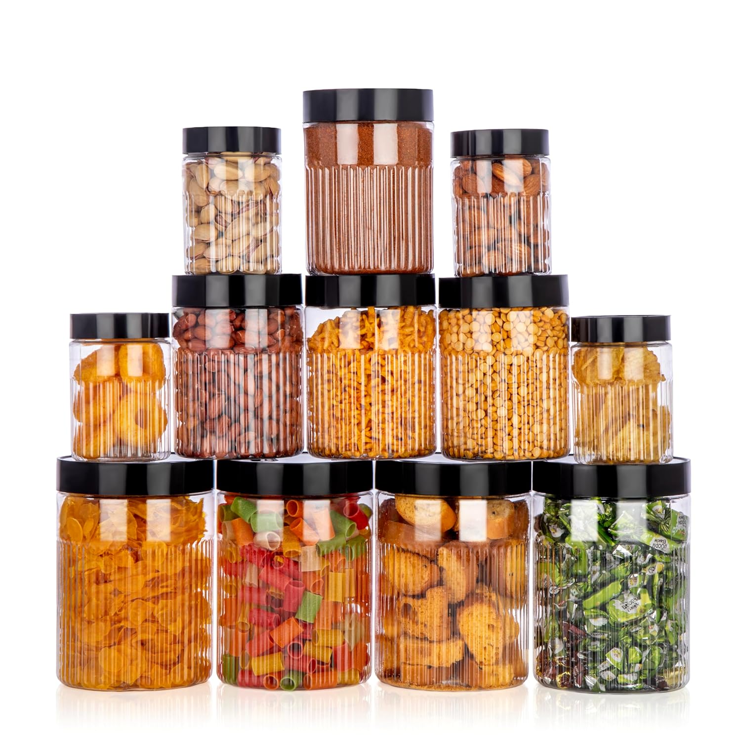 Conquer Plastic Jar Set for Kitchen