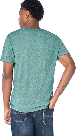 Lucky Brand Men's Venice Burnout V Neck Tee